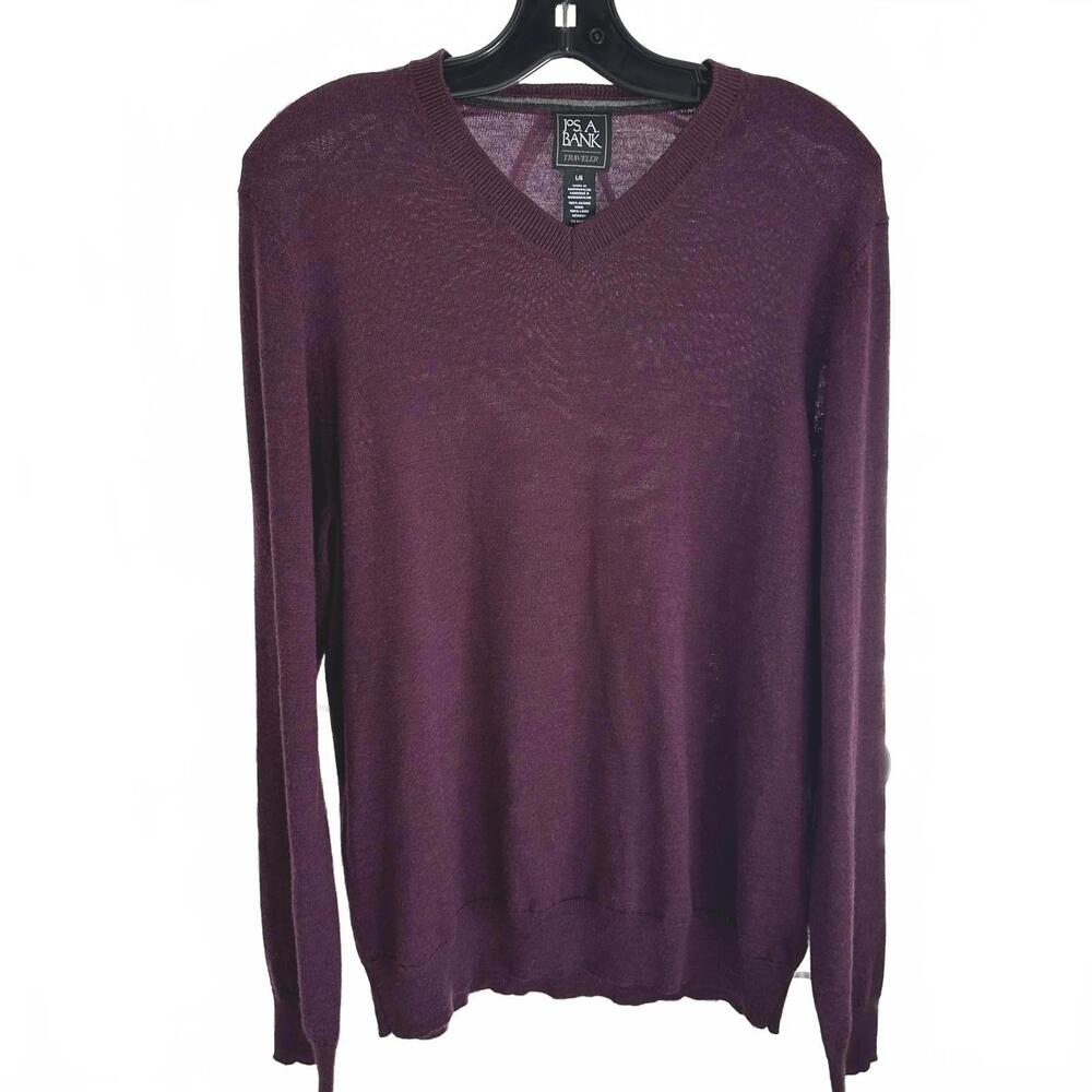 Jos. A. Bank Traveler Men's  100% Merino Wool Sweater - Size Large